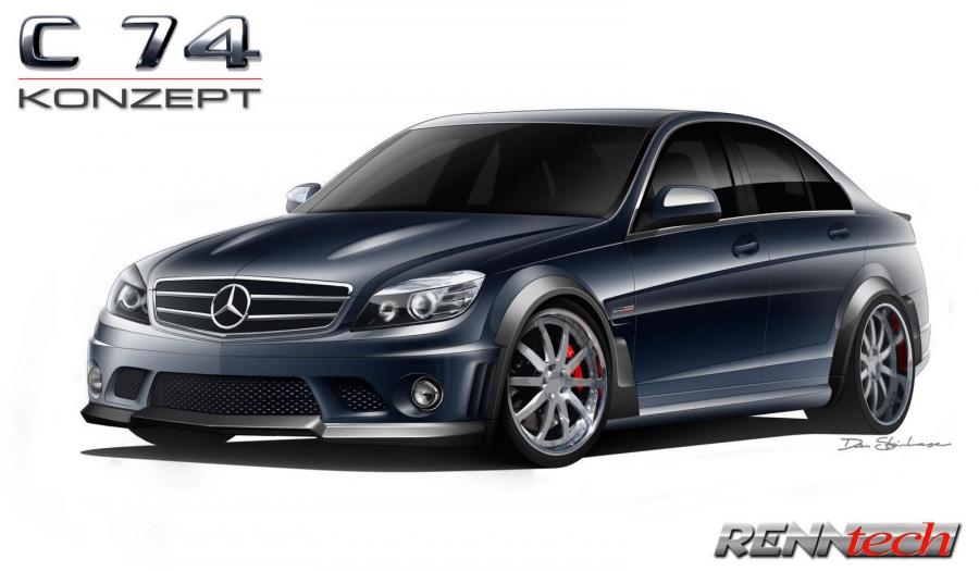  Mercedes-Benz C74 Konzept by RENNtech 2010 года  (фото 3 из 22)